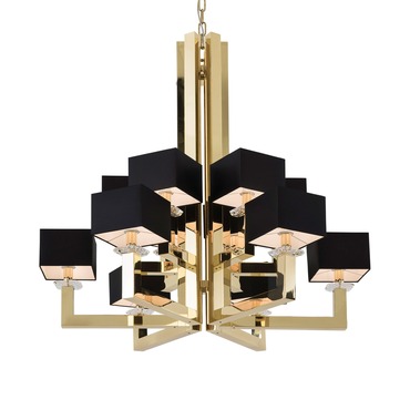 Swinging Ballet Two Tier Chandelier | Ilfari at Lightology Swinging Ballet Two Tier Chandelier