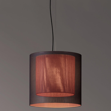 Moare Two Shade Pendant | Santa & Cole at Lightology Moare Two Shade Pendant