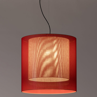 Moare Two Shade Pendant | Santa & Cole at Lightology Moare Two Shade Pendant