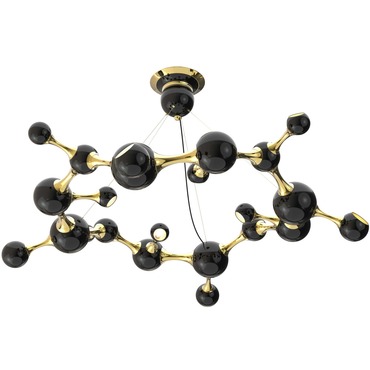 Atomic Chandelier | Delightfull at Lightology Atomic Chandelier