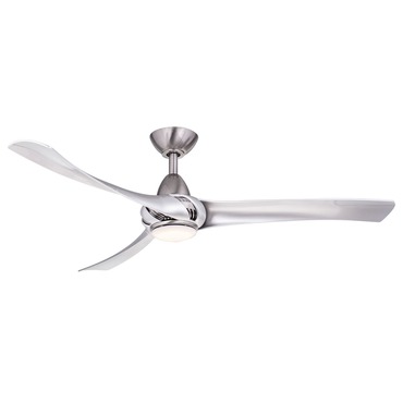 Droid Ceiling Fan with Light | Wind River at Lightology Droid Ceiling Fan with Light