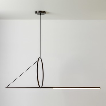 Cercle et Trait Linear Suspension