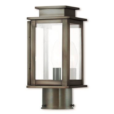 Princeton Outdoor Post Light | Livex Lighting at Lightology Princeton Outdoor Post Light