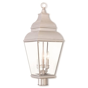 Exeter Outdoor Post Light | Livex Lighting at Lightology Exeter Outdoor Post Light