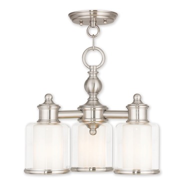 Middlebush Down Chandelier | Livex Lighting at Lightology Middlebush Down Chandelier