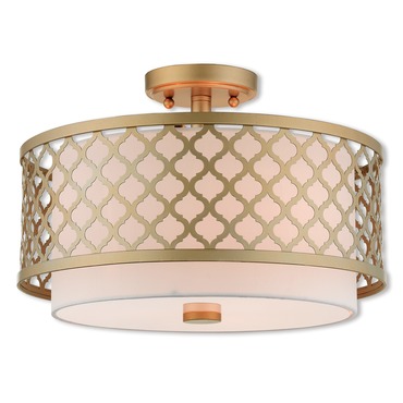 Arabesque Gold Ceiling Light Fixture