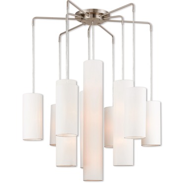 Strathmore Multi Light Pendant | Livex Lighting at Lightology Strathmore Multi Light Pendant