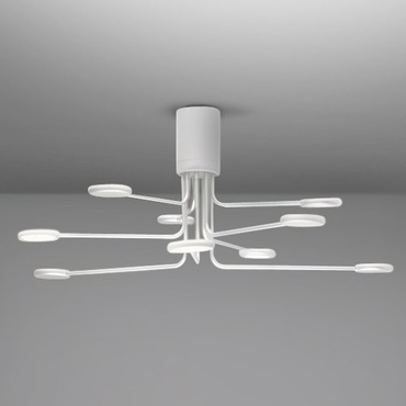Arbor Short Semi-Flush Ceiling Light