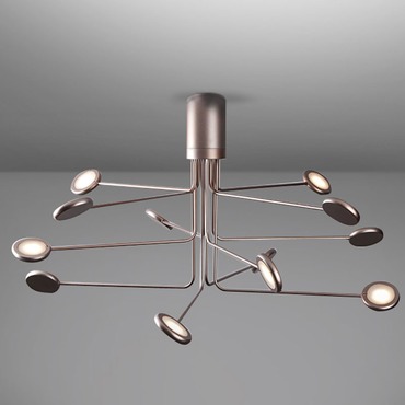 Arbor Short Semi-Flush Ceiling Light