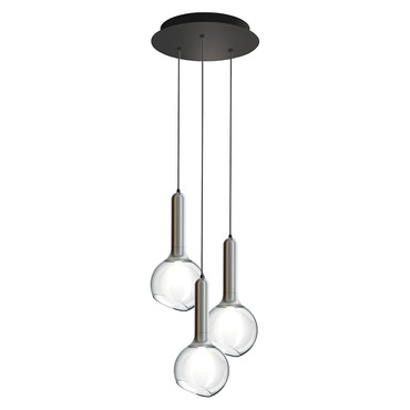 Luck R40S.3 Round Multi-Light Pendant | Estiluz at Lightology Luck R40S.3 Round Multi-Light Pendant