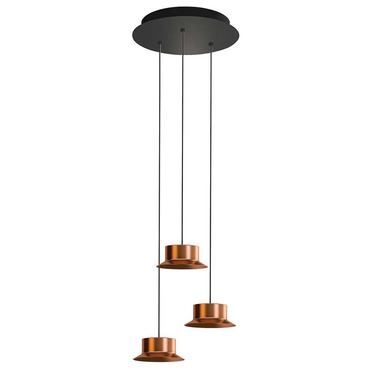 Maine R40S.3 Round Multi-Light Pendant | Estiluz at Lightology Maine R40S.3 Round Multi-Light Pendant