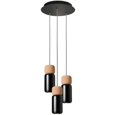 Pila R40S.3 Round Multi-Light Pendant | Estiluz at Lightology Pila R40S.3 Round Multi-Light Pendant