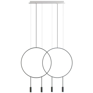 Revolta L73S.2D Linear Multi-Light Pendant | Estiluz at Lightology Revolta L73S.2D Linear Multi-Light Pendant
