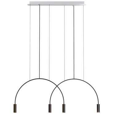 Volta Linear Double Pendant