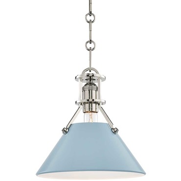 Painted No.2 Pendant | Hudson Valley Lighting at Lightology Painted No.2 Pendant