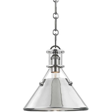 Metal No. 2 Pendant | Hudson Valley Lighting at Lightology Metal No. 2 Pendant