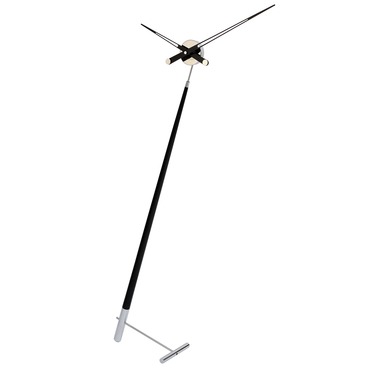 Pisa Chrome Floor Clock