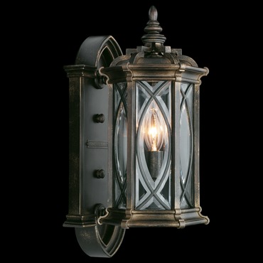 Warwickshire Outdoor Lantern Wall Sconce | Fine Art Handcrafted Lighting at Lightology Warwickshire Outdoor Lantern Wall Sconce