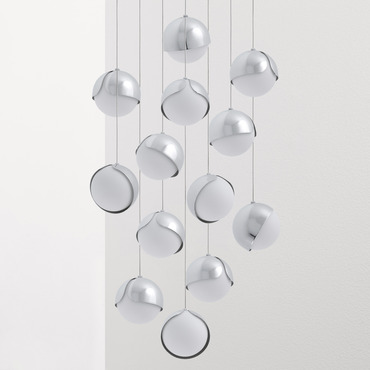 Ohm Round Multi Light Pendant