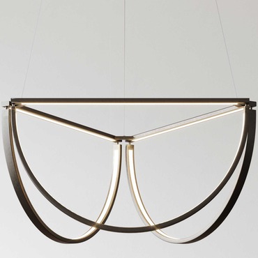 Chord Cluster Chandelier | AlexAllen Studio at Lightology Chord Cluster Chandelier