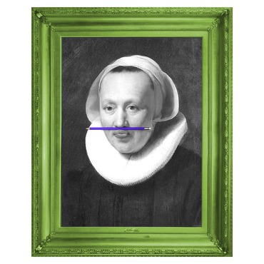 The Purple Pencil Canvas | Mineheart at Lightology The Purple Pencil Canvas