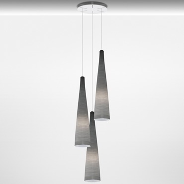 Tite One Round Multi Light Pendant | Foscarini at Lightology Tite One Round Multi Light Pendant