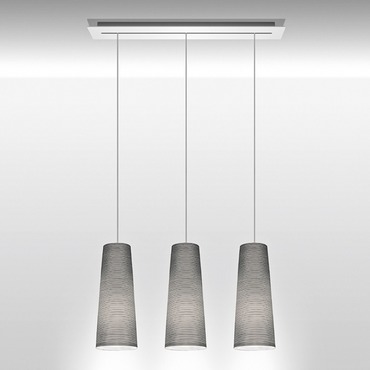 Tite Two Linear Multi Light Pendant | Foscarini at Lightology Tite Two Linear Multi Light Pendant