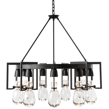 Apothecary Circular Chandelier | Hubbardton Forge at Lightology Apothecary Circular Chandelier