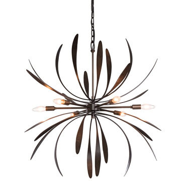 Dahlia Chandelier | Hubbardton Forge at Lightology Dahlia Chandelier