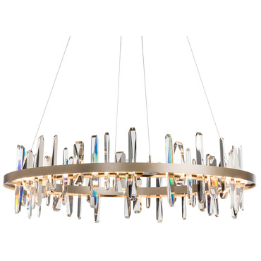 Solitude Circular Pendant | Hubbardton Forge at Lightology Solitude Circular Pendant