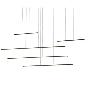 Chute Motion Multi Light Pendant | Kuzco Lighting at Lightology Chute Motion Multi Light Pendant