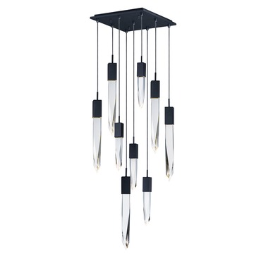 Quartz Multi Light Pendant | Et2 at Lightology Quartz Multi Light Pendant