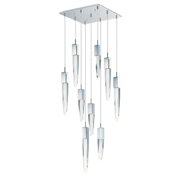 Quartz Multi Light Pendant | Et2 at Lightology Quartz Multi Light Pendant