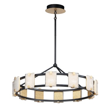 Akira Chandelier by Kuzco Lighting | CH58030-BK/GD | KZC1192983 Akira Chandelier by Kuzco Lighting | CH58030-BK/GD | KZC1192983