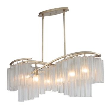 Victoria Linear Chandelier | Maxim Lighting at Lightology Victoria Linear Chandelier