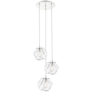 Boulder Multi Light Pendant | Access at Lightology Boulder Multi Light Pendant