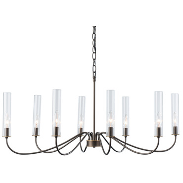 Grace Oval Chandelier | Hubbardton Forge at Lightology Grace Oval Chandelier