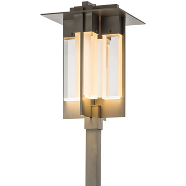 Axis Outdoor Post Light | Hubbardton Forge at Lightology Axis Outdoor Post Light