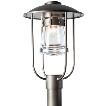 Erlenmeyer Outdoor Post Light | Hubbardton Forge at Lightology Erlenmeyer Outdoor Post Light
