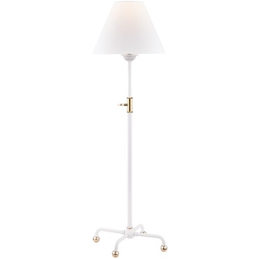Classic No. 1 White Table Lamp