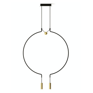 Liaison Two Light Pendant | Axolight at Lightology Liaison Two Light Pendant