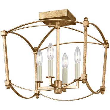 Thayer Semi Flush Ceiling Light | Visual Comfort Studio at Lightology Thayer Semi Flush Ceiling Light