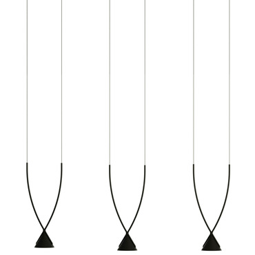 Jewel Linear Multi Light Pendant | Axolight at Lightology Jewel Linear Multi Light Pendant
