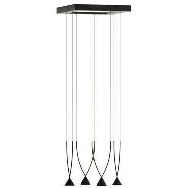 Jewel Square Multi Light Pendant | Axolight at Lightology Jewel Square Multi Light Pendant