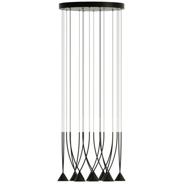 Jewel Round Multi Light Pendant | Axolight at Lightology Jewel Round Multi Light Pendant