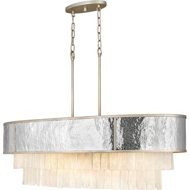 Reverie Oval Chandelier | Fredrick Ramond at Lightology Reverie Oval Chandelier