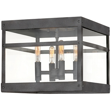 Porter Outdoor Ceiling Light | Hinkley Lighting at Lightology Porter Outdoor Ceiling Light