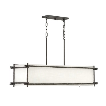 Tress Linear Chandelier | Hinkley Lighting at Lightology Tress Linear Chandelier