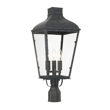 Dumont Post Light | Crystorama at Lightology Dumont Post Light