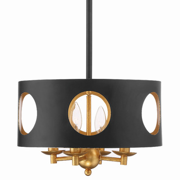 Odelle Pendant | Crystorama at Lightology Odelle Pendant
